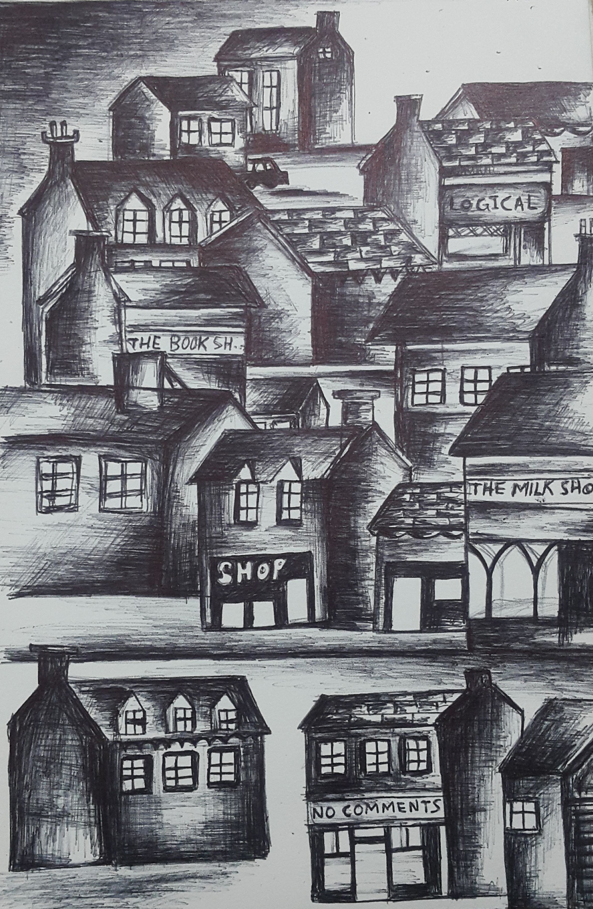 Echoes of a Silent Town, pen